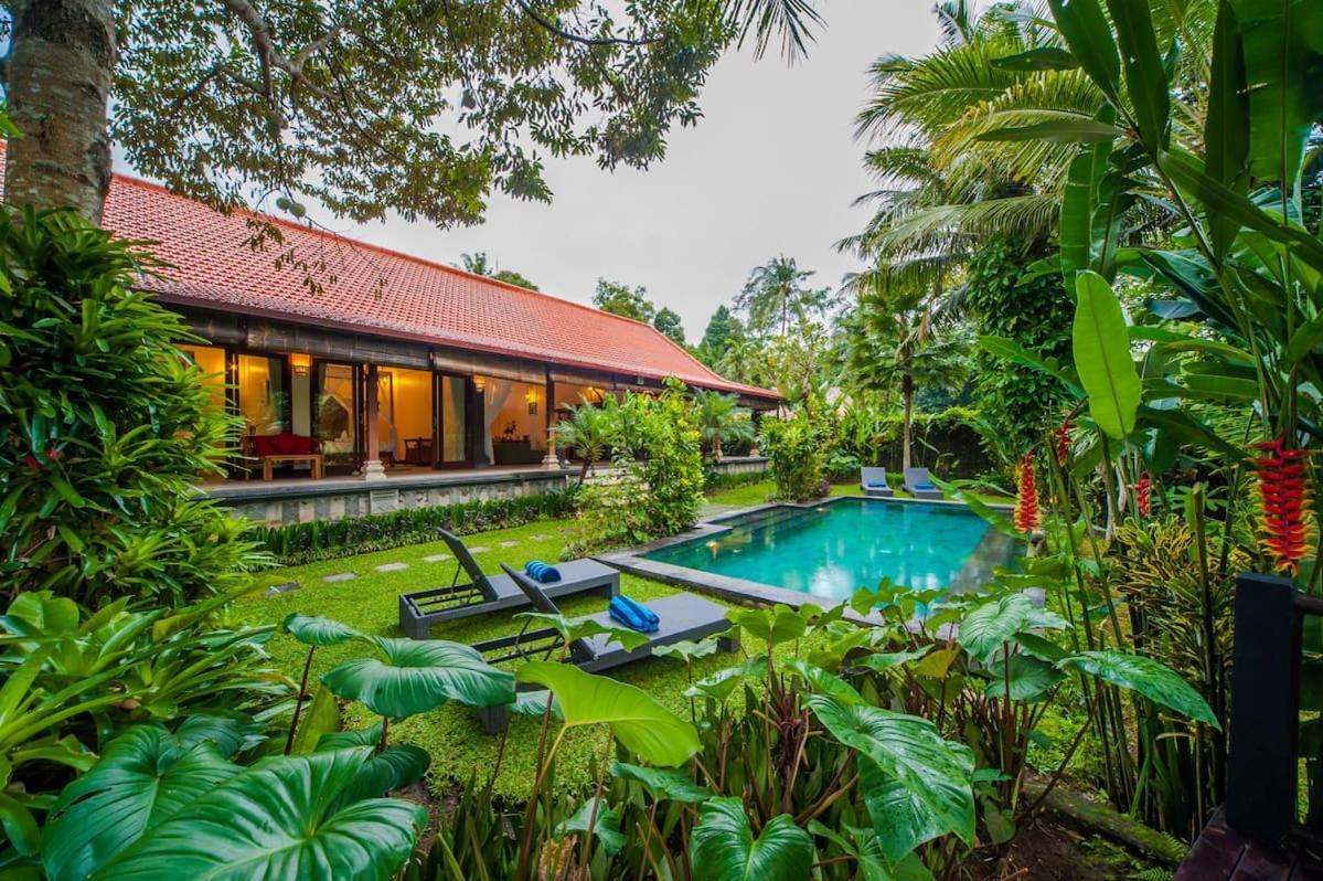 Luxury 3Br Infinity Jungle View Aashaya Villa Ubud Ngoại thất bức ảnh