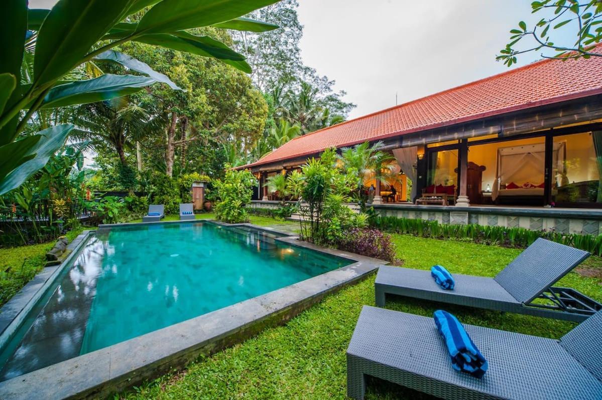 Luxury 3Br Infinity Jungle View Aashaya Villa Ubud Ngoại thất bức ảnh